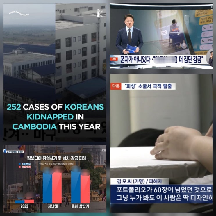 <b>캄보디아 한국인</b> 납치 사건, 올해만 252건 | 국제 범죄 실태... 