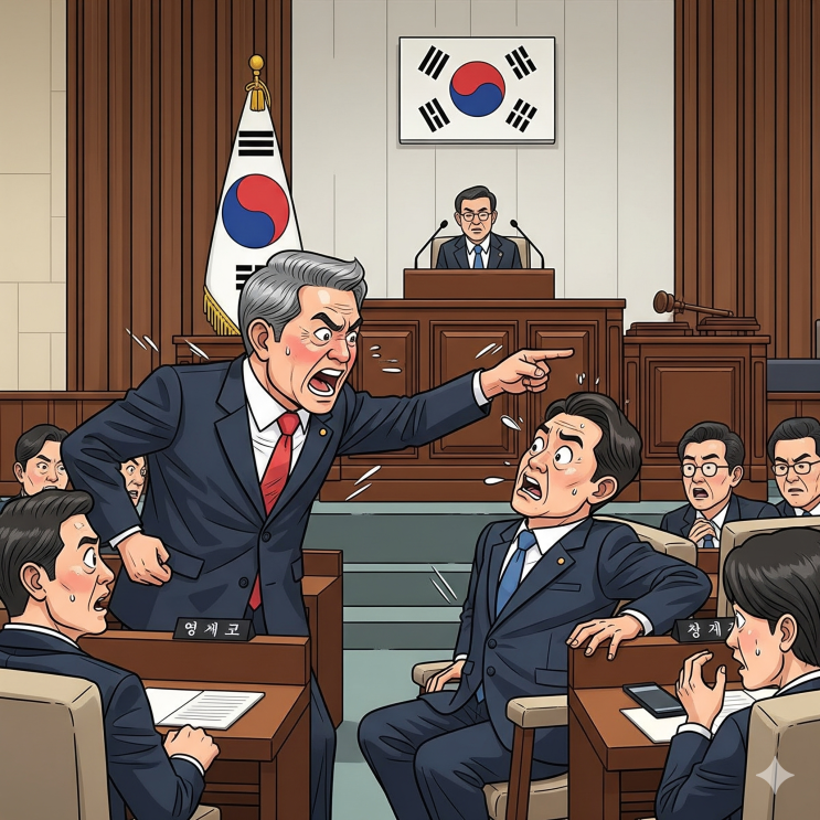 국회 법사위, <b>나경원</b> 의원 <b>발언 논란</b>…“<b>초선</b>은 가만히... 