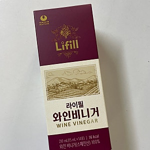 라이필 와인비니거로 맛있게 식후 관리하기