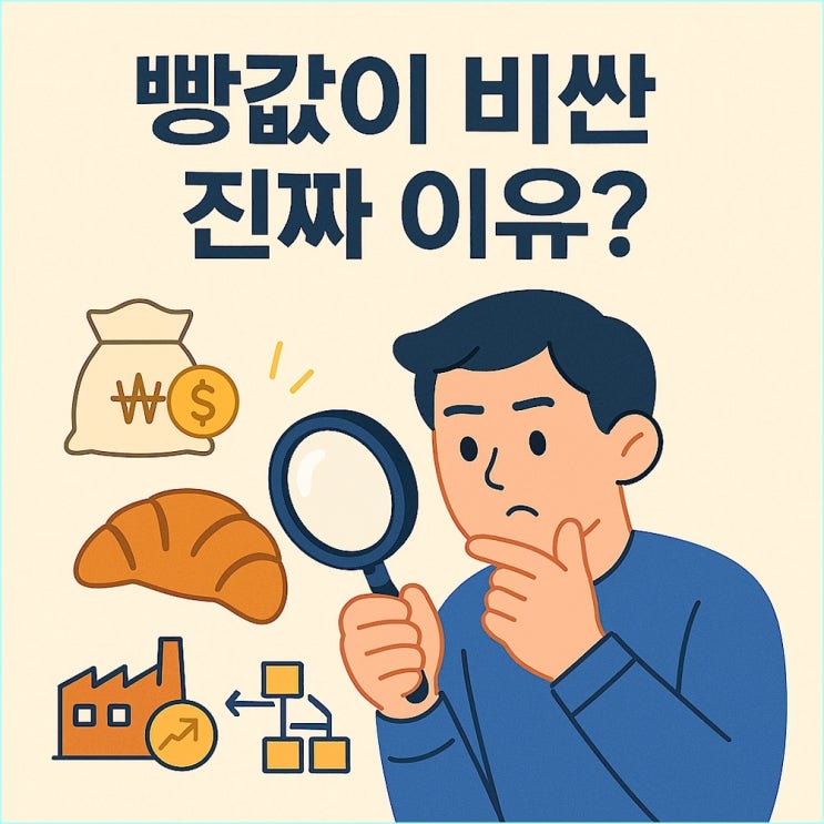  슈카 990원 소금빵 논란, 한국 빵값이 비싼 진짜 이유 3가지