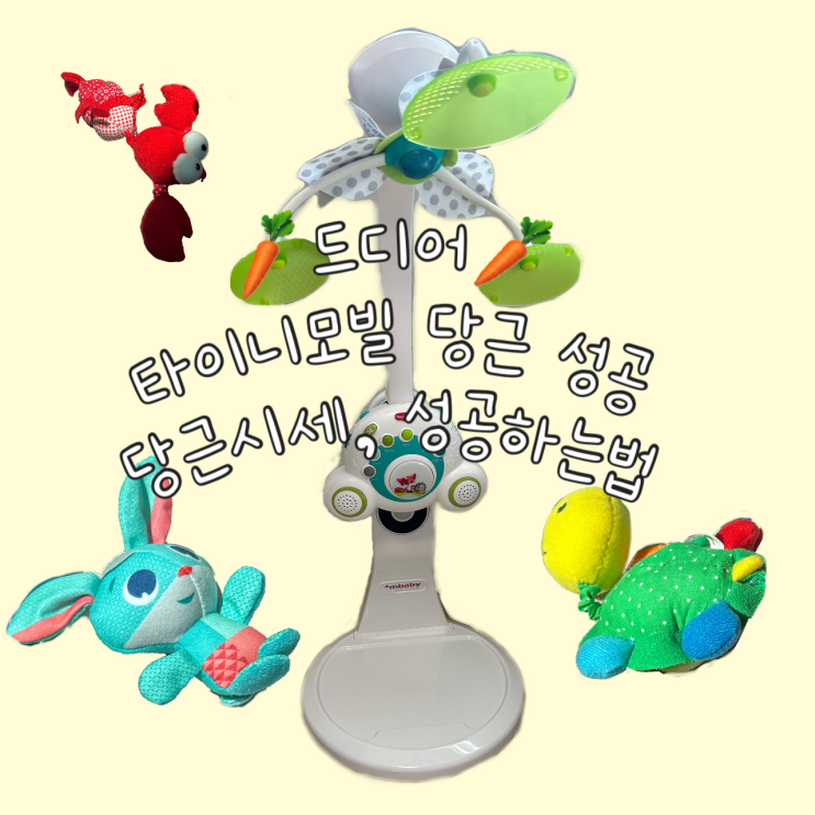  드디어 타이니모빌 당근에 성공하다 !! | 당근 시세, 당근 주의사항