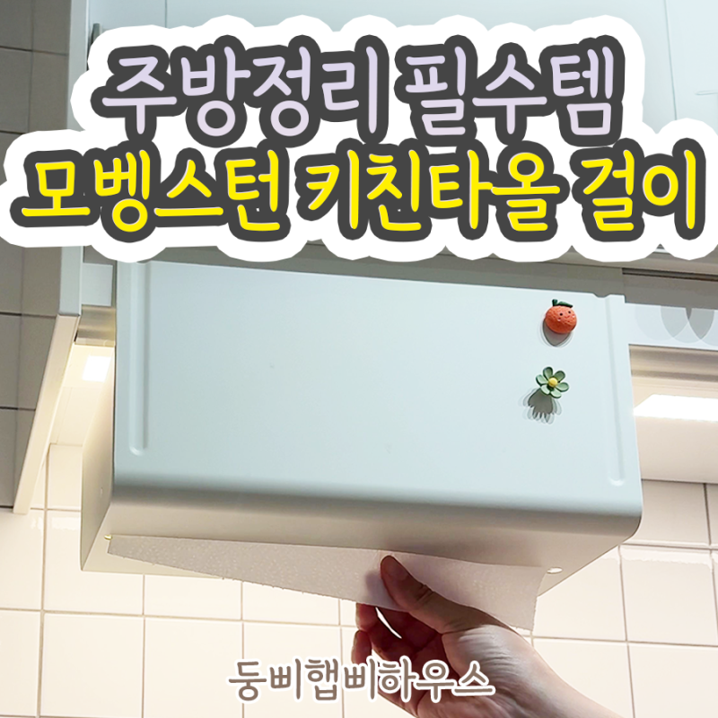 [코스트코 대형 키친타올 홀더] 이케아 주방에 실사용 하고 만족한 정리템 추천! | 무타공 걸....