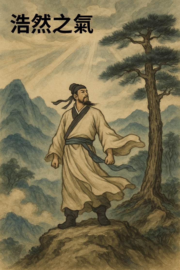  호연지기(浩然之氣) — 넓고 올곧은 기운