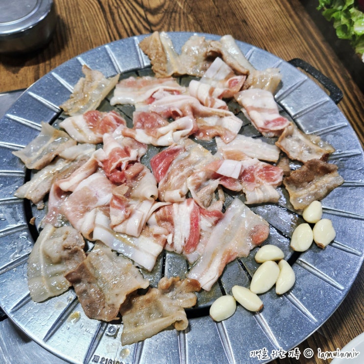  동대문역 대패삼겹 쌈밥정식 원조쌈밥집