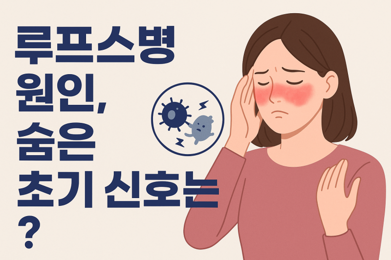 루프스병 원인, 숨은 초기 신호는?