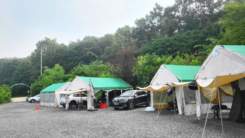 은하수캠핑장 경기 애견숙소
