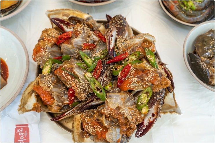  여수 돌산 맛집 오션뷰 따라 즐긴 게장 한상
