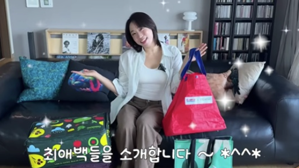   배우 이미도, 명품백 대신 ‘마트 장바구니’ 애정 고백