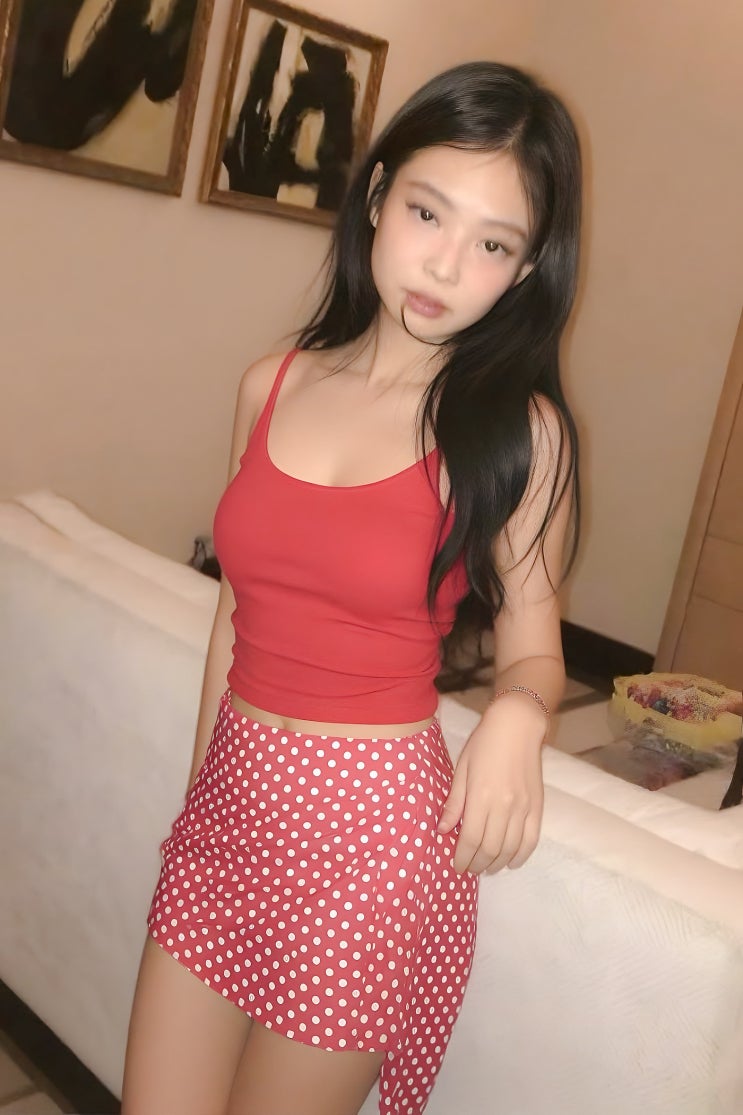  무대부터 일상까지! 제니 레드 패션과 헤어스타일 톺아보기