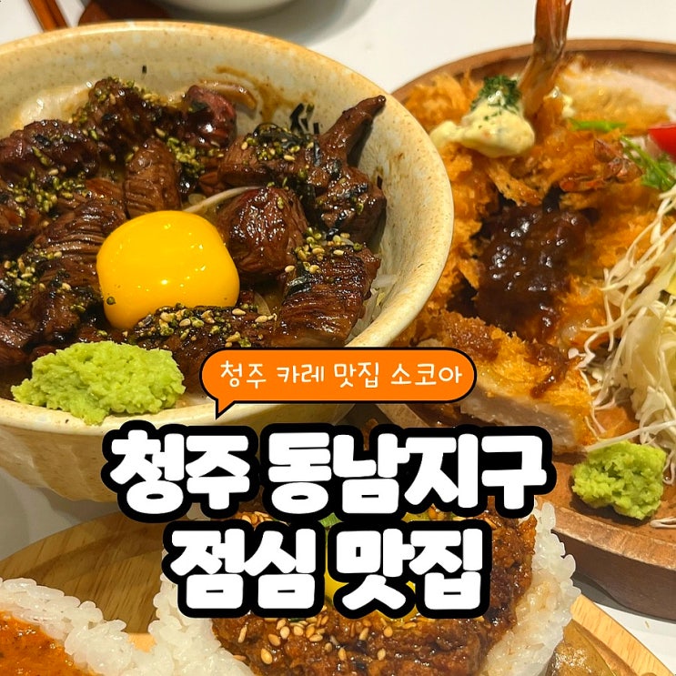  청주 동남지구 점심 맛집 소코아 (ft.동남지구 카레 맛집)