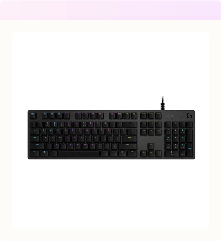  로지텍 G512 GX 갈축 써보니 게임 실력 오른 건 안 비밀 손가락은 황홀경!