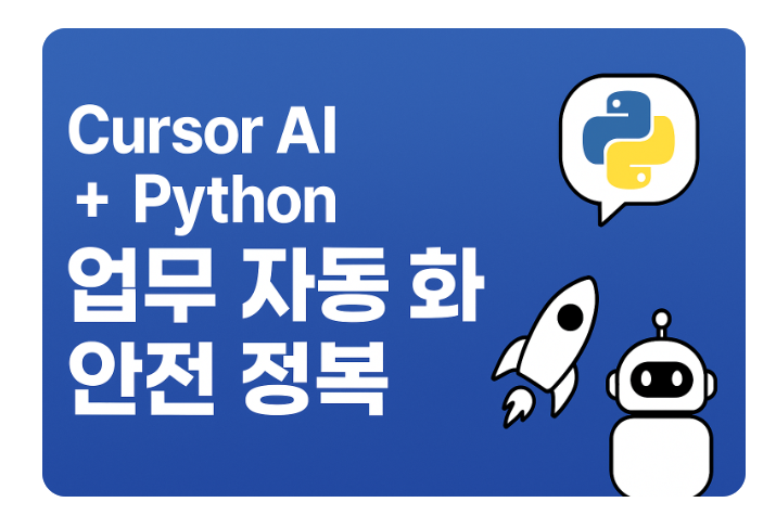  Cursor AI 코드 에디터로 Python 업무 자동화 루틴 구성하기
