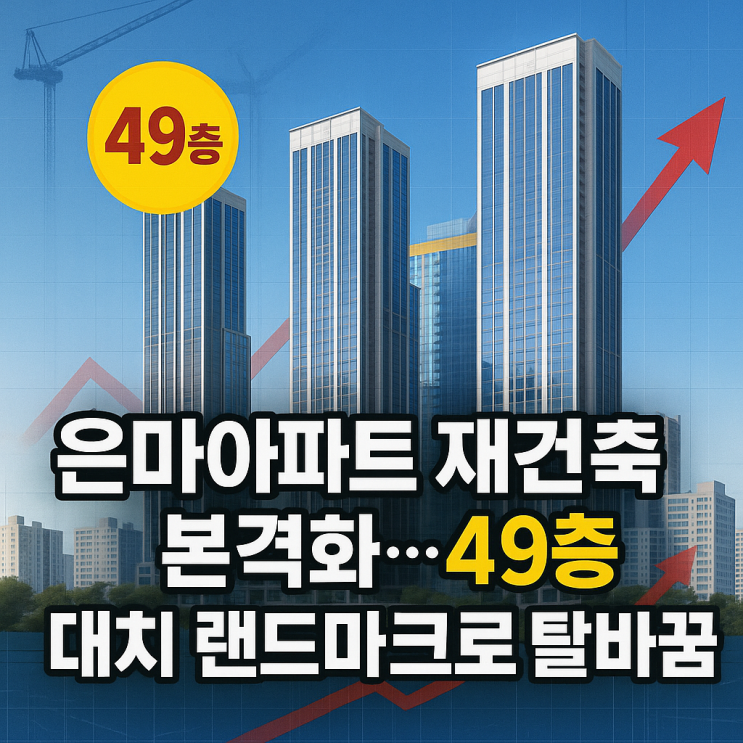 2025 은마아파트 재건축 현황 총정리｜시공사 일정 가격 부담금