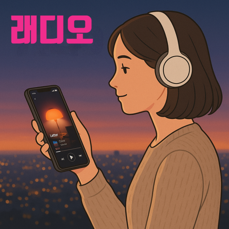  음악어플추천 래디오 나만의 AI음악 라디오