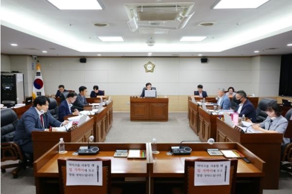 옹진군의회, 제251회 임시회 마무리