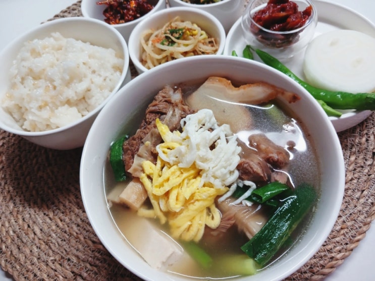  끓이기만 하면OK 초지일강 갈비탕밀키트