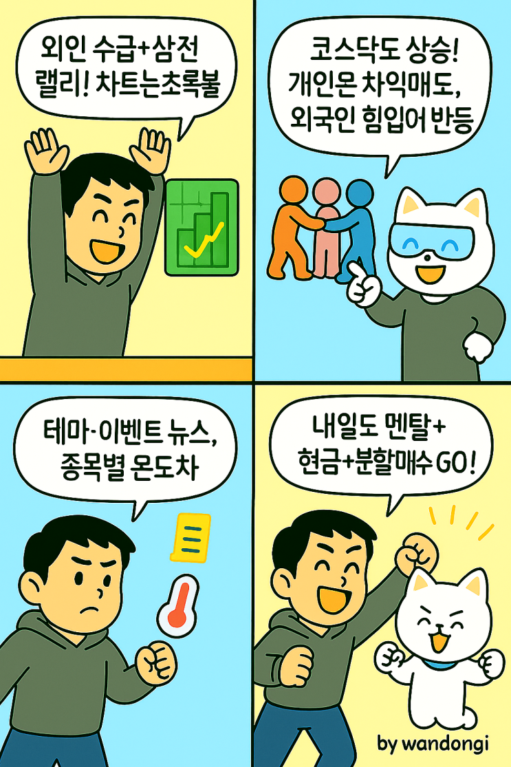   [WD경제소식] 2025.09.03 미국증시·코스피 요약 + 오늘의 테마주 완전정복!