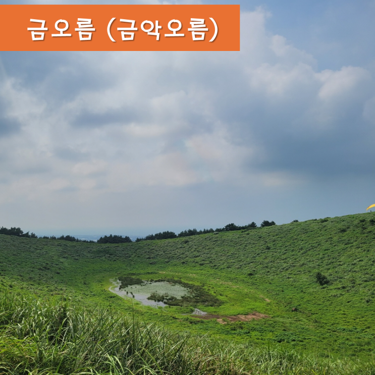  《제주오름》 금오름 제주도 서쪽오름 금악오름