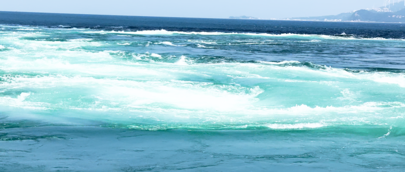 Watching the whirlpools of Naruto, Tokushima