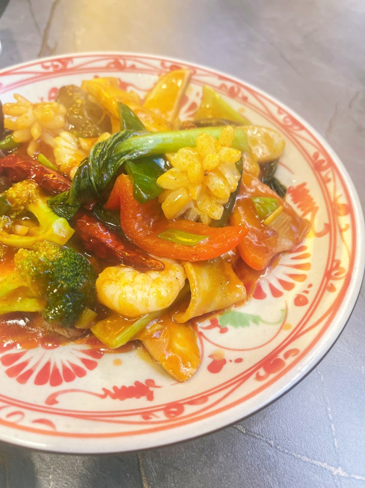  일산 장항동 맛집 만월향 중식 코스 만코스 리뷰