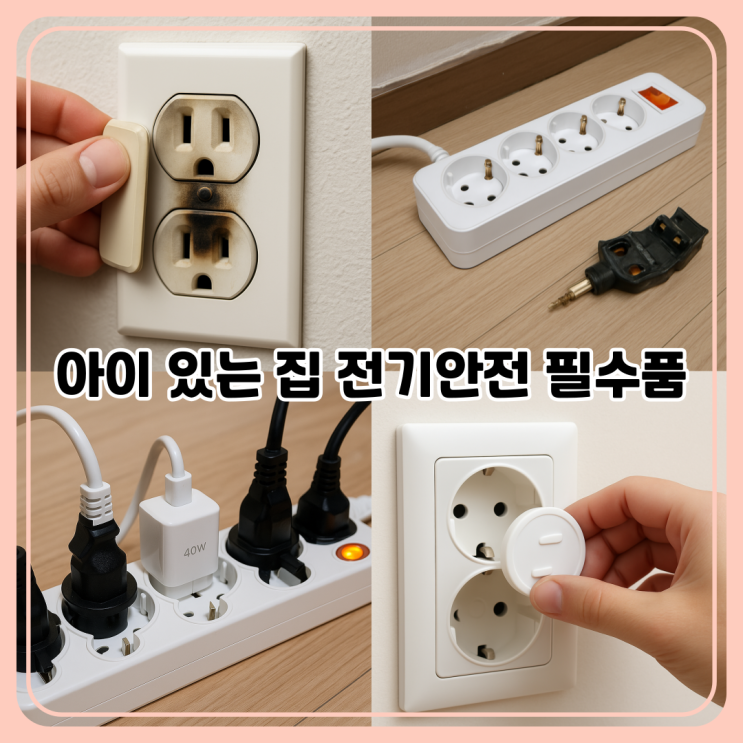  아이가 있는 가정 전기안전 필수품｜멀티탭·콘센트 관리와 화재예방 핵심 팁
