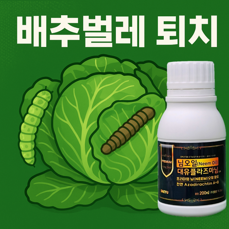배추벌레 퇴치 농약