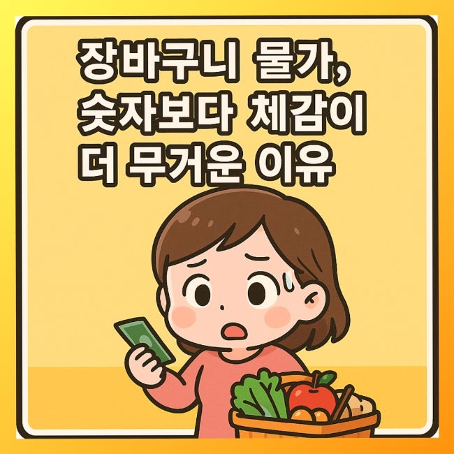  2025년 8월 소비자물가 총정리, 진짜 안정됐을까?