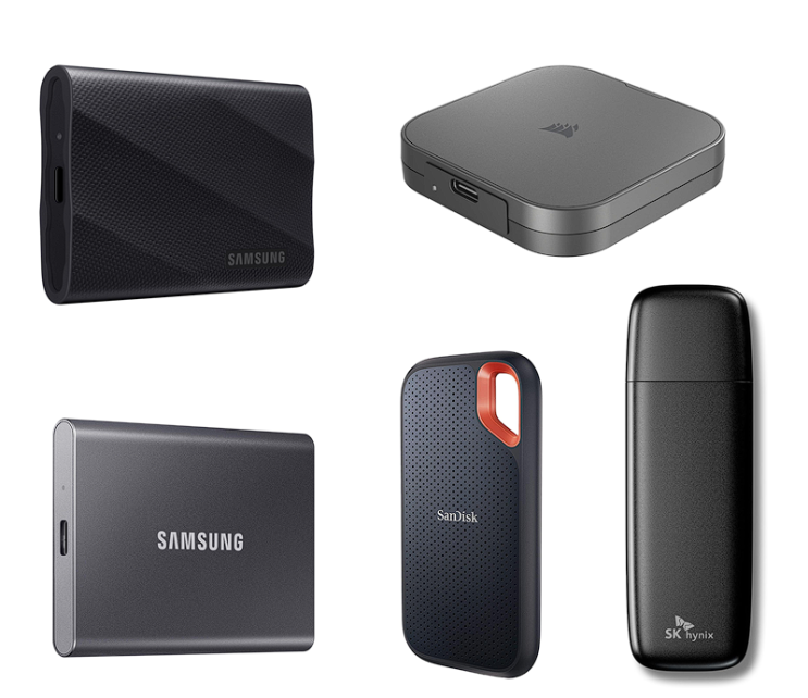  2025년 외장 SSD 추천 종결! 완제품부터 가성비 외장 SSD케이스까지 총정리 (삼성, 샌디스크, SK하이닉스)