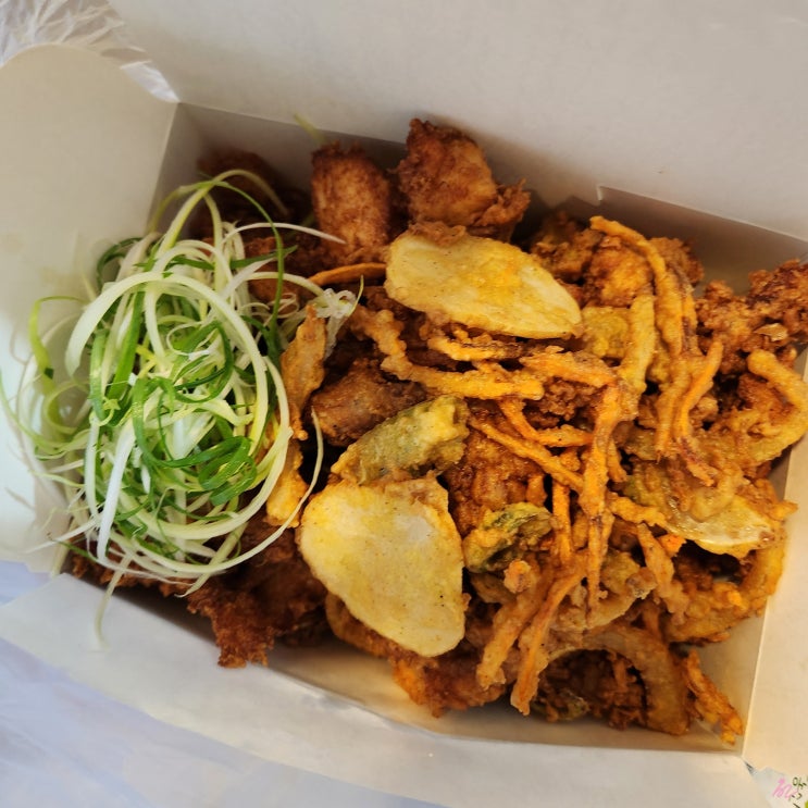  내돈내산 [대전 월평동] 아자자야채치킨 - 대전에만 있는 야채 치킨 예약 방법 포장 후기