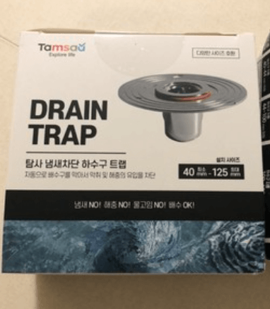  악취 제거에 하수구 트랩 추천 탐사 프리미엄 크롬도금 냄새차단 트랩 후기