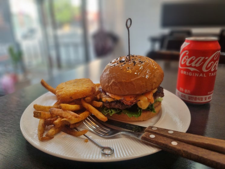  [상동역맛집] 부천수제버거 전문점 스테이플버거의 베이컨 치즈 버거세트 맛본후기