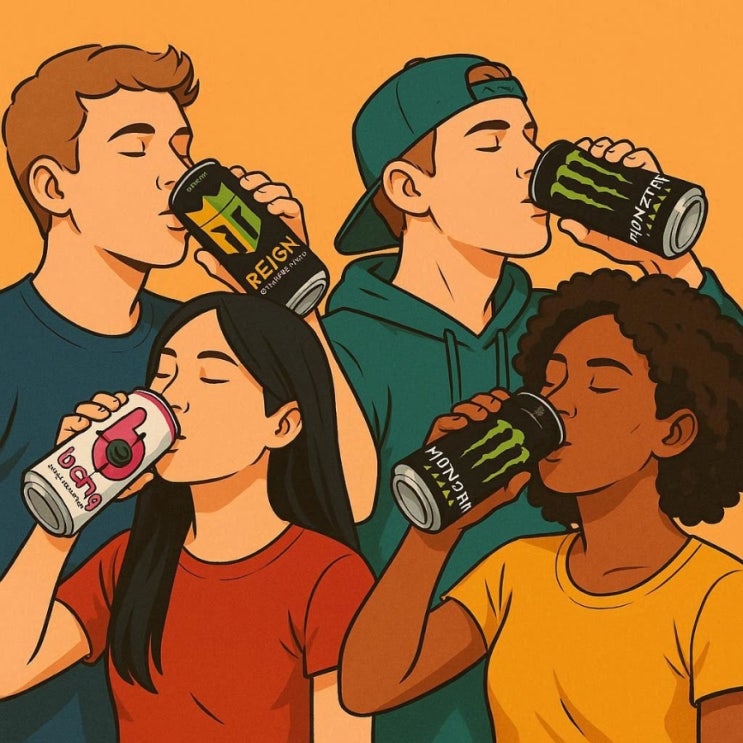  고카페인 에너지음료 완벽 가이드! 효과와 위험성까지 총정리 