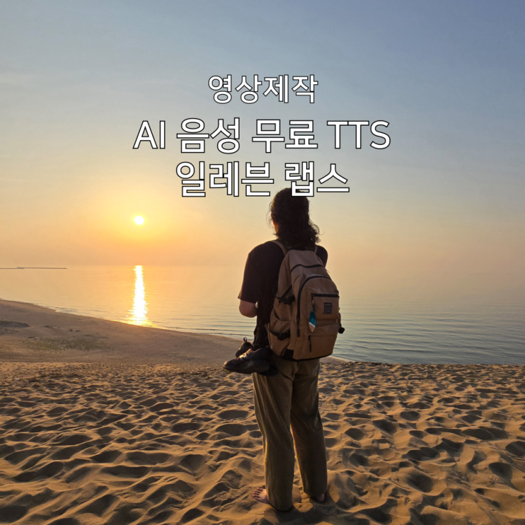  TTS 뜻부터 한국어 변환까지, 무료 AI 일레븐랩스 사용 후기