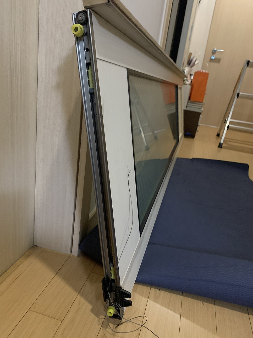 3연동 중문 수리 와이어 끊어짐 부품 교체 비용 및 방법 (서울)