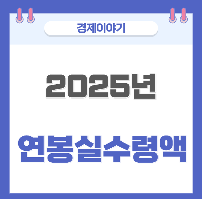  2025년 연봉별 월급 실수령액, 세금과 보험료는 얼마?
