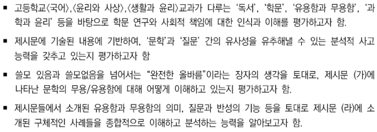  2024학년도 고려대학교 일반전형 계열적합형 인문계열(오후) 제시형 면접 기출 문제[수원대입면접학원]