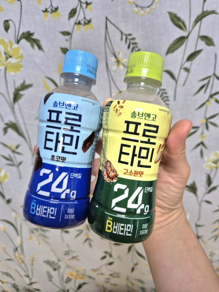  프로틴 음료 웅진식품 솔브앤고 프로타민 고스펙 맛있는프로틴