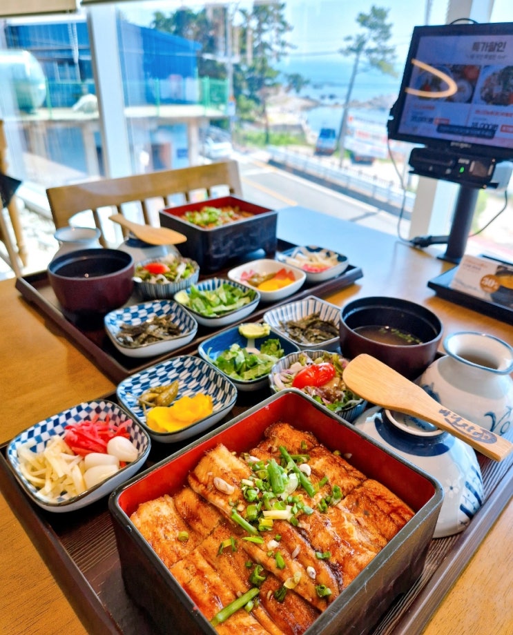  [ 부산 맛집 ] 바다앤장어 # 부산 기장 바다뷰 가족 여행 추천 맛집 일광 밥집 장어덮밥 유명 맛집 추천
