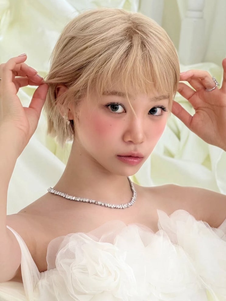  르세라핌 김채원으로 알아보는 송파구헤어샵의 단발vs긴머리