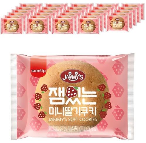  “재미스 미니 딸기쿠키 16g x 30개 – 바삭함 속 달콤한 딸기향, 간식·간편디저트·선물용까지 완벽한 선택”