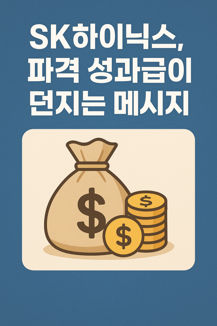  SK하이닉스, 파격 성과급 지급…직원들 반응과 업계 파장