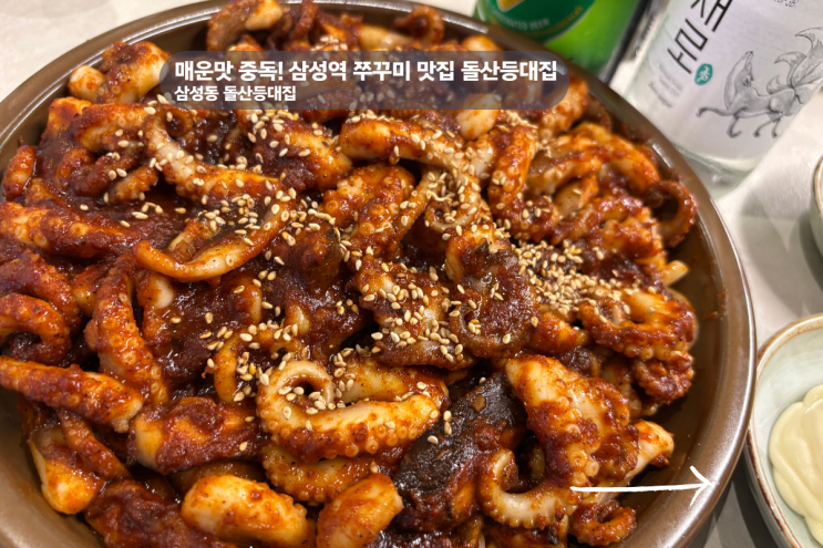  삼성역 쭈꾸미 코엑스 맛집 돌산등대집 한식러버라면 강추