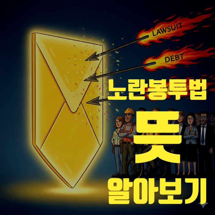  노란봉투법 뜻, 역사, 핵심 쟁점, 찬반 논란 완벽 총정리