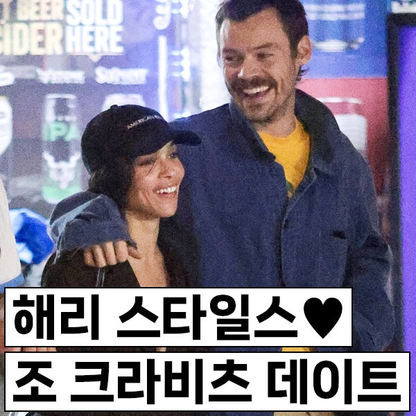 해리 스타일스 ♥ 조 크라비츠 뉴욕 데이트, 하루종일 같이 있어서 낮에도 밤에도 목격