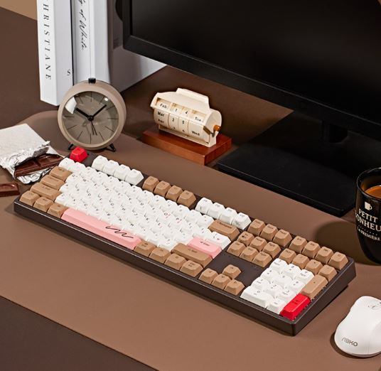   앱코 AKN10BT 초콜릿 키보드 – 감성과 성능을 동시에