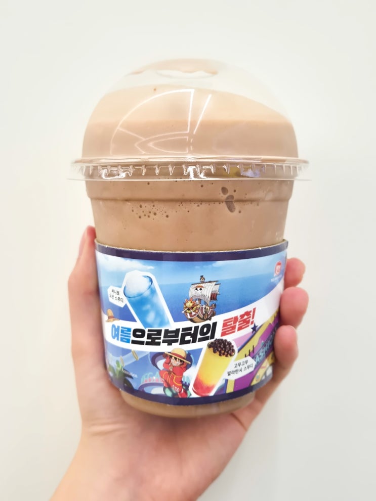  빽다방 신메뉴 프로틴쉐이크 초코 단백질 내돈내산 후기