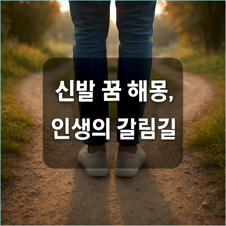  신발 꿈 해몽: 새 신발 얻는 꿈 vs 잃어버리는 꿈 (인생의 방향이 바뀔 때 나타나는 신호)