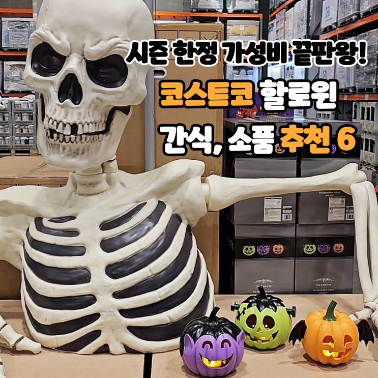  가성비 끝판왕 코스트코 할로윈 용품, 간식 추천템 6가지