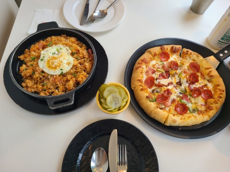  [부산 동구] 드디어 만나는 전국구로 유명한 피자 맛집 <이재모피자 부산점>(이재모크러스트, 김치볶음밥)