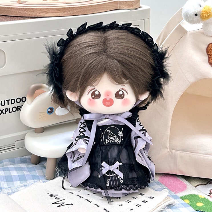  20cm 까치 무녀 세트 인형옷 아이돌인형옷